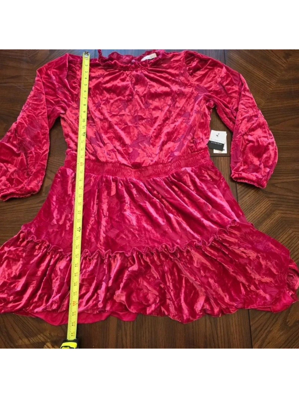 Eloquii Elements Women's 18/20 Velvet Burnout Mini Dress. New With Tag